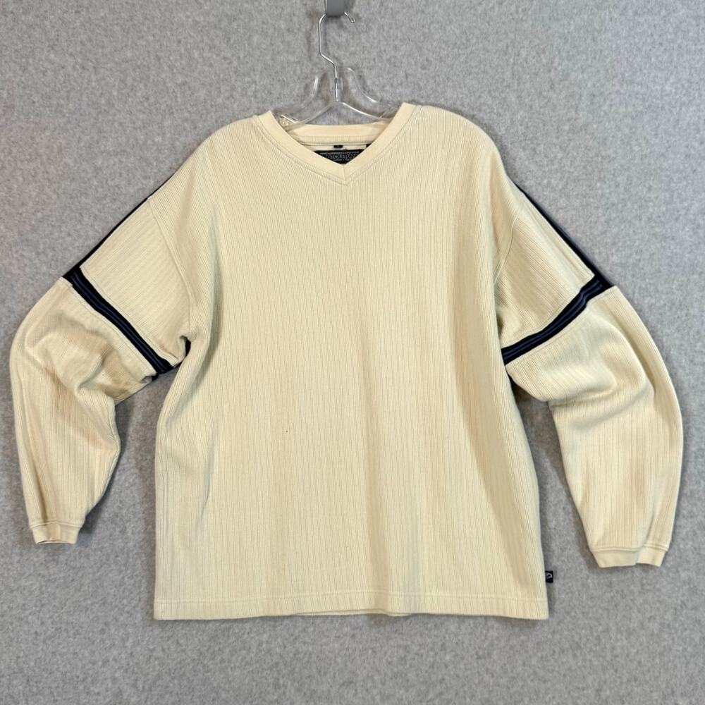 Vtg Zero Tolerance Sweater Size L Ribbed 90s Y2K Skater Boi Grunge Campuscore